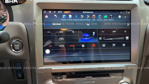 Màn hình DVD Android xe Lexus GX460 2010 - nay | Màn hình Flycar